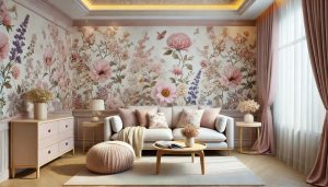 Custom Wallpaper Design Bunga