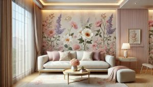 Custom Wallpaper Design Bunga