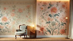 Custom Wallpaper Fabric Motif