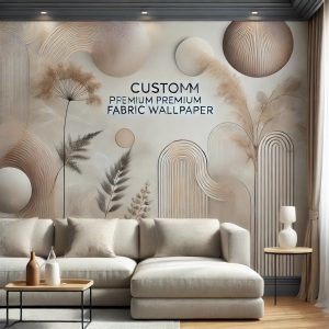  Custom Wallpaper Premium Fabric backing