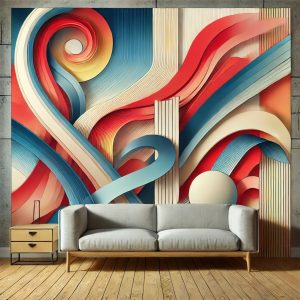 Wallpaper Custom Dengan Tema Abstrak