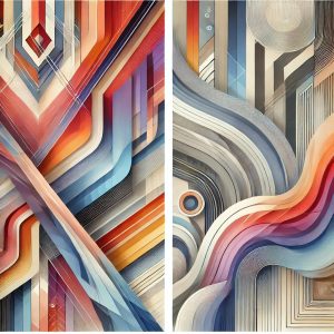 Wallpaper Custom Dengan Tema Abstrak